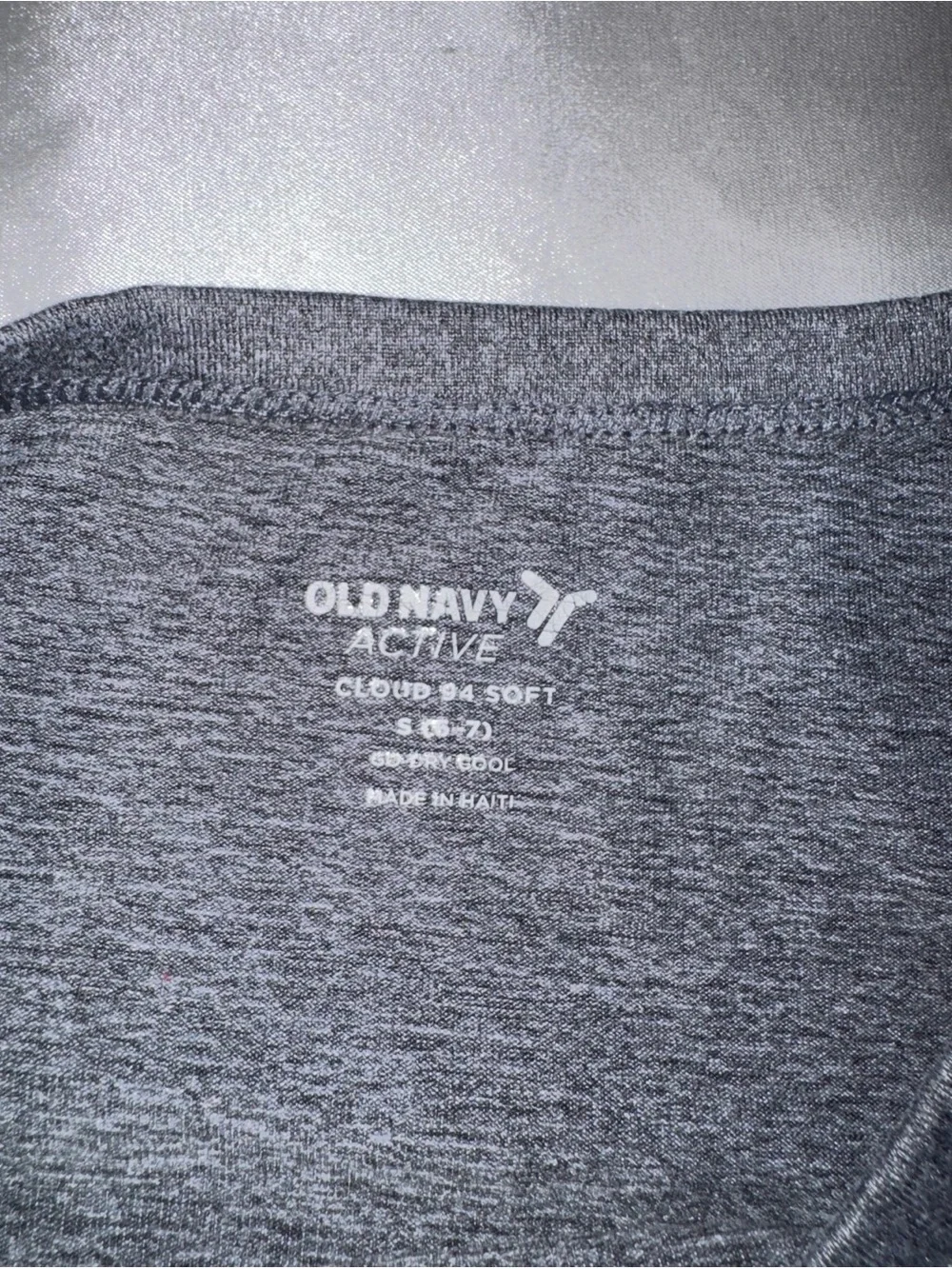 Kids Charcoal Crew Neck T-Shirt